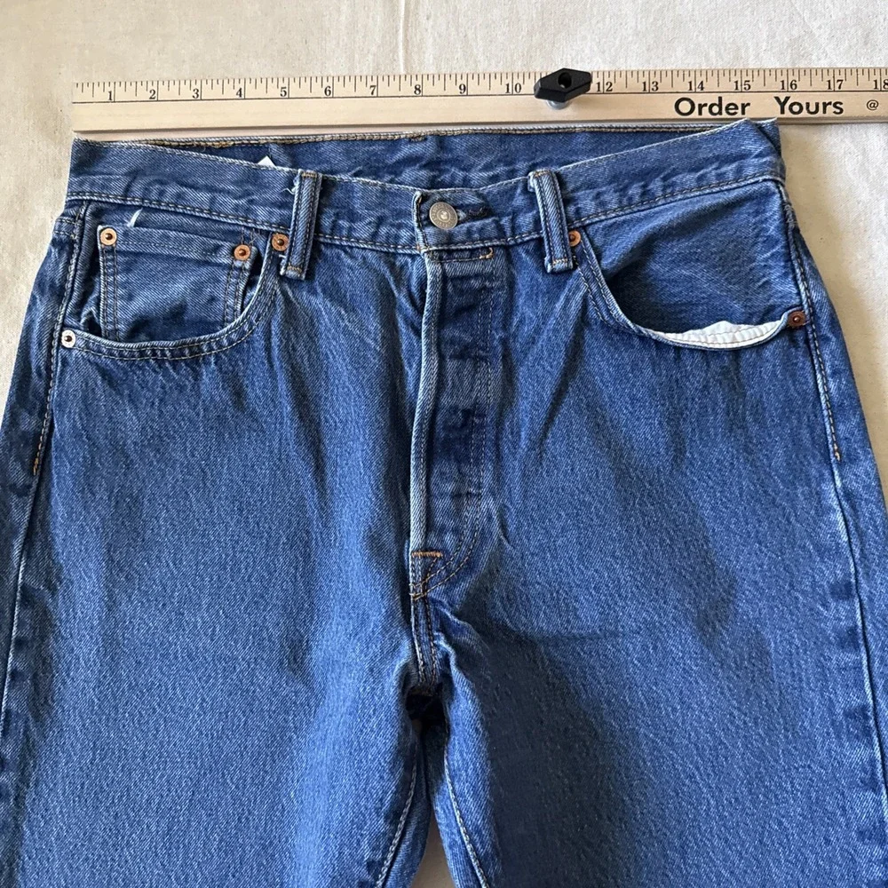 Levi's 501 XX Button Fly Jeans Mens 34x34 Fits 32x28